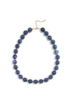 Kralenketting met goude kraaltjes 13.5mm