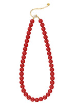 Ketting met medium kralen-10mm