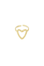 Change of Heart ring - goud