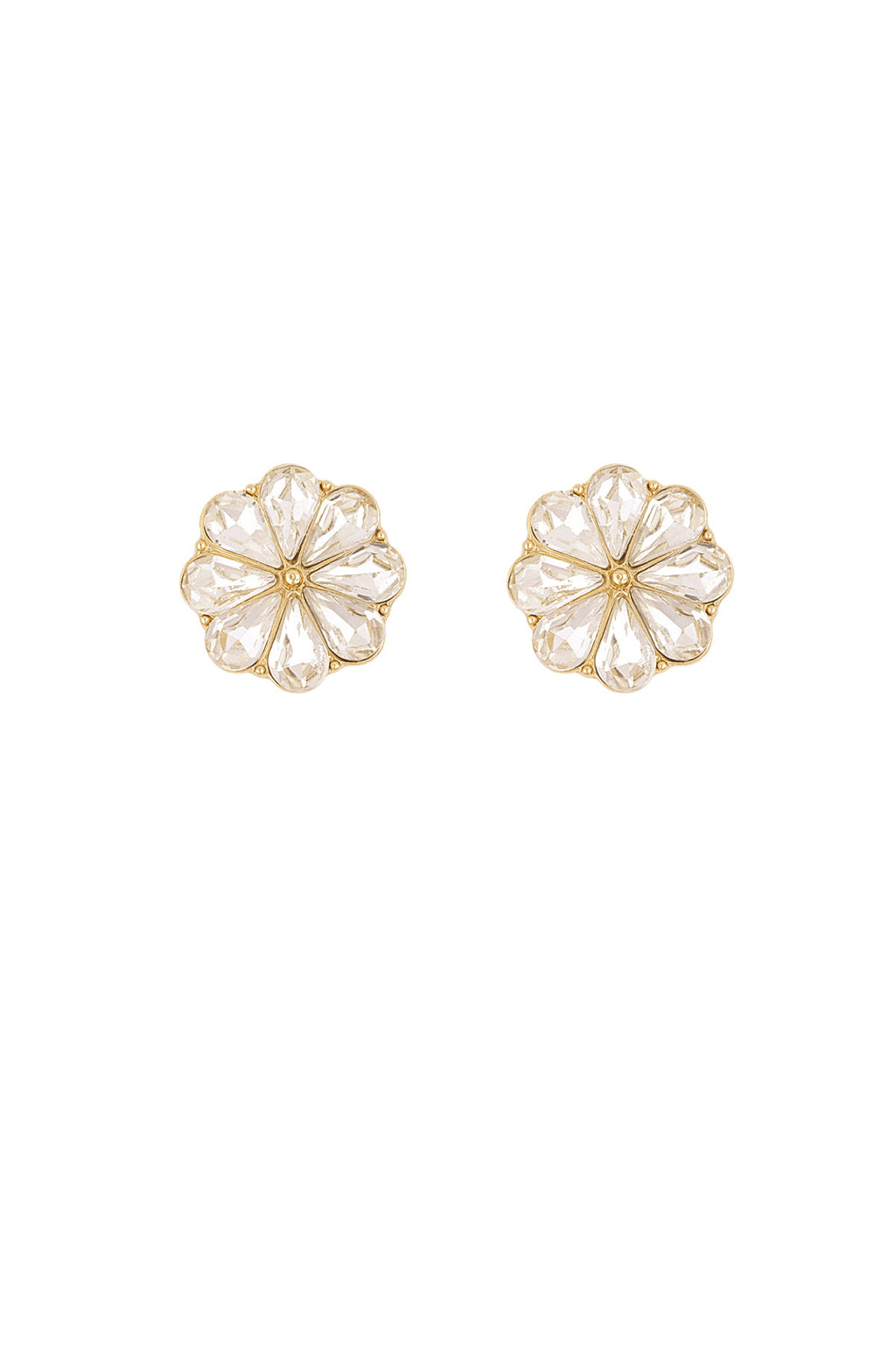 Daisy Gleam manchetknopen – Transparant