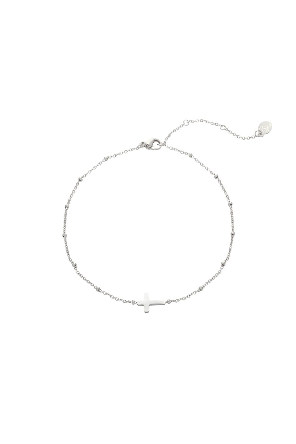 Armband Classic Cross Goud kleur Stainless Steel