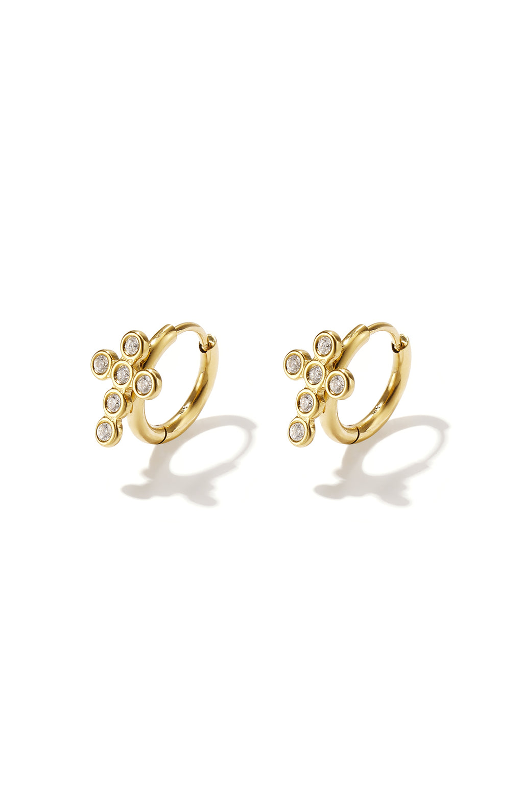 Stylish Rhinestone Hoop Earrings for Women