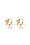 Stylish Rhinestone Hoop Earrings for Women
