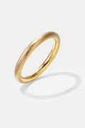 Eenvoudige ronde armbanden – Dagelijks draagbare serie  - 10 mm - goud