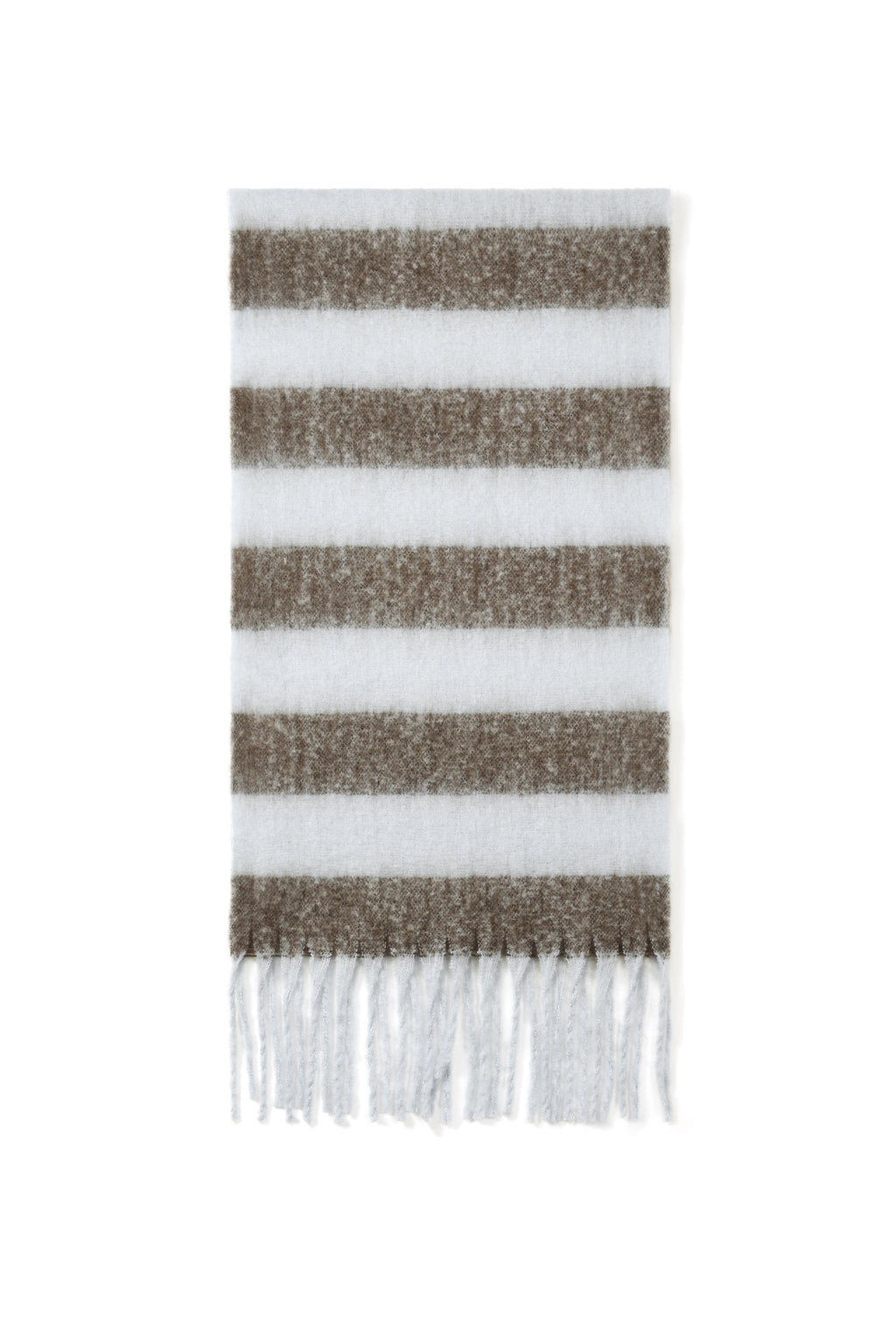Wintersjaals met strepen, casual, polyester, dagelijkse accessoires