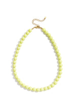 Ketting met medium kralen-10mm