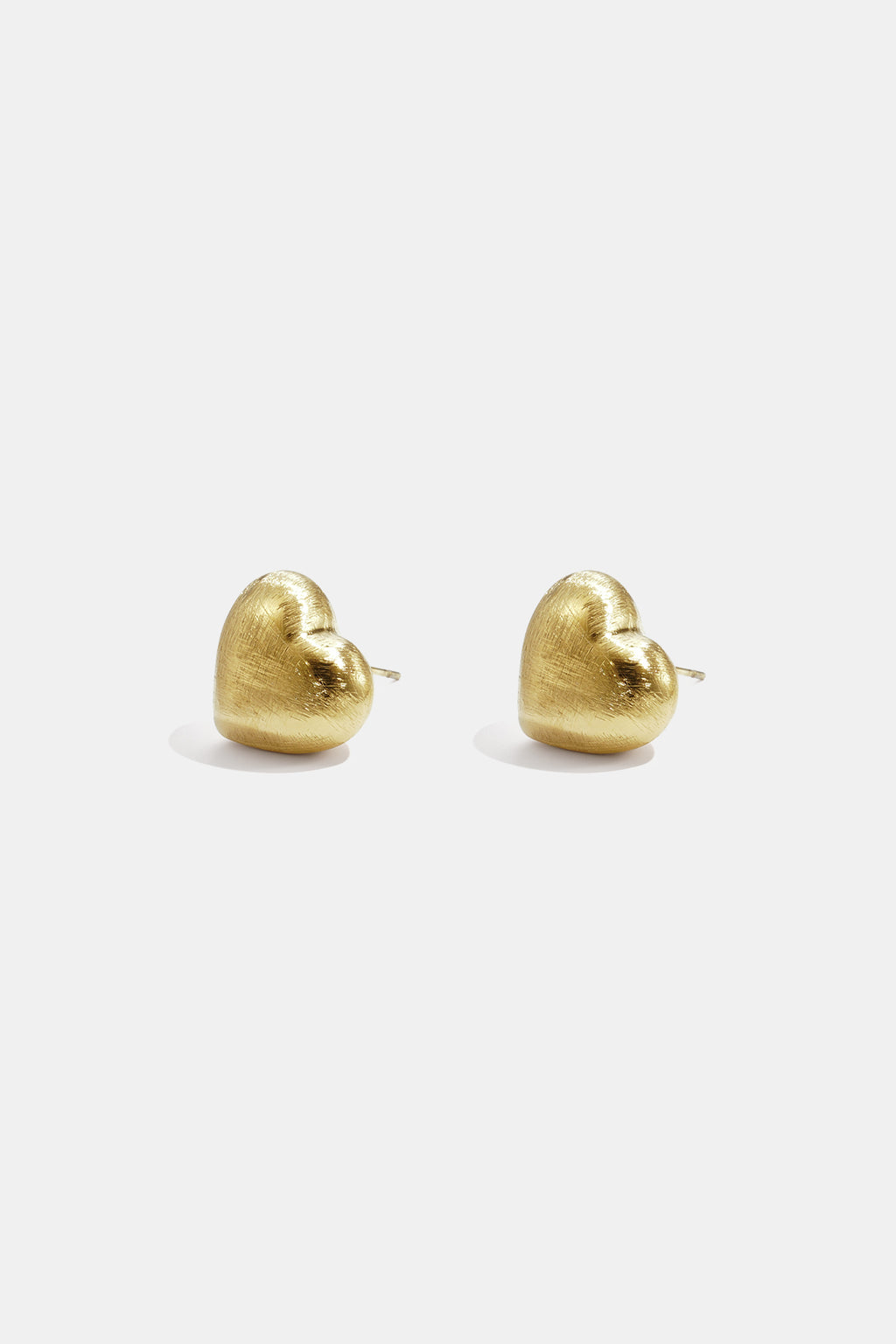 Elegant Heart Stud Earrings for Everyday Wear