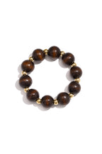 Chic Brown and Pink Beaded Bracelet for Everyday Elegance