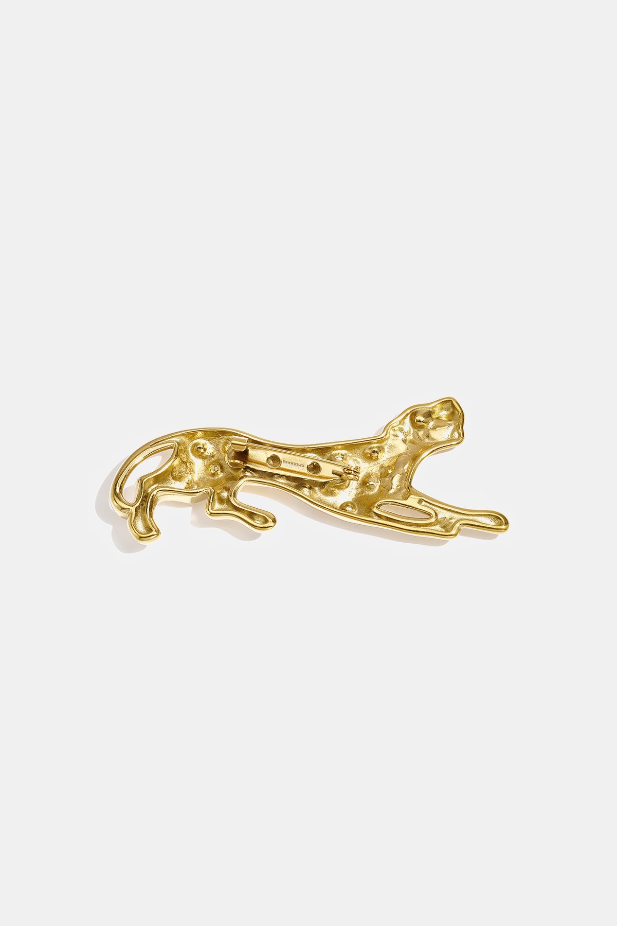 Broches met dierenprint, eenvoudige roestvrijstalen broches voor dagelijks gebruik.