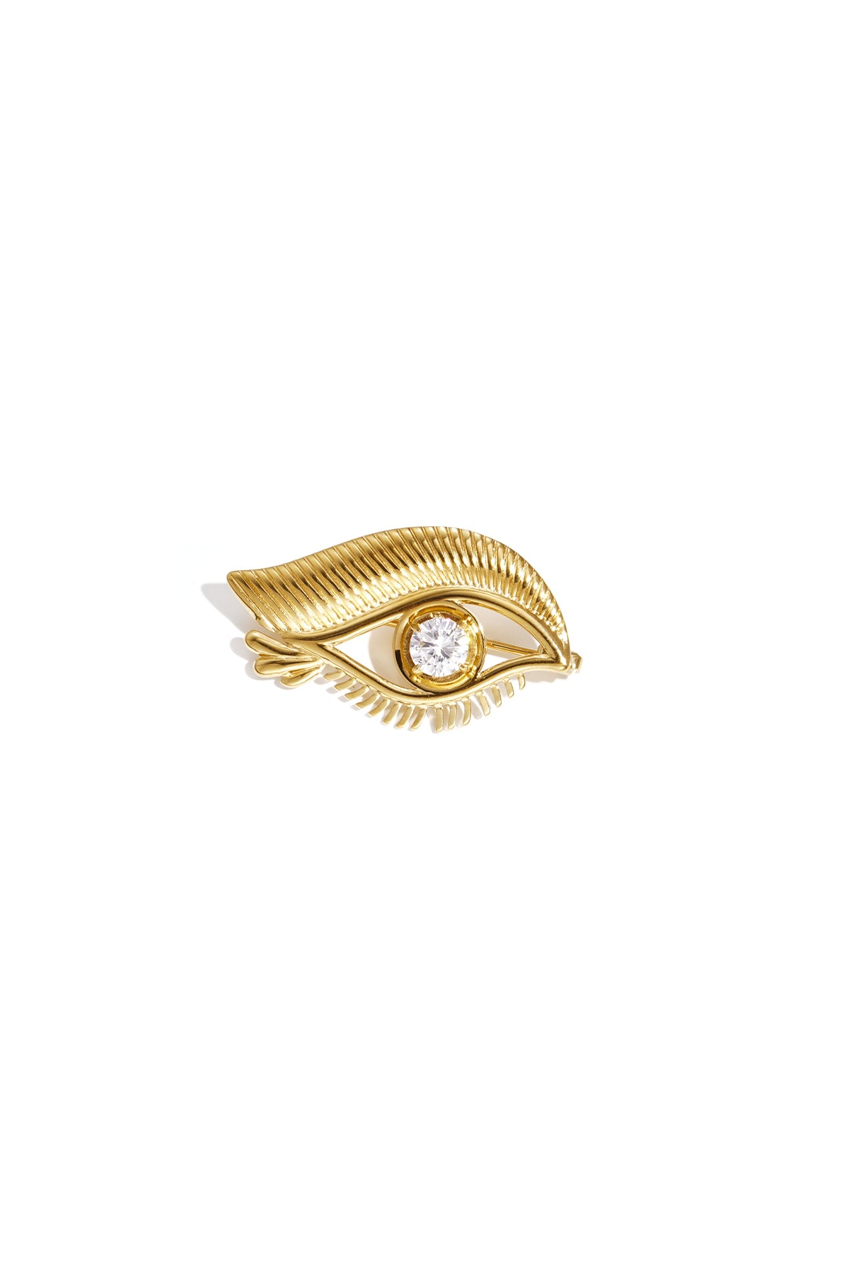 Oogbroche met steentje