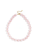 Kralenketting met goude kraaltjes 13.5mm
