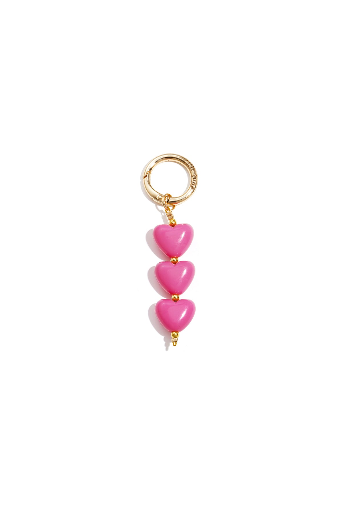 Tasbedels – Zoet acryl – donker roze