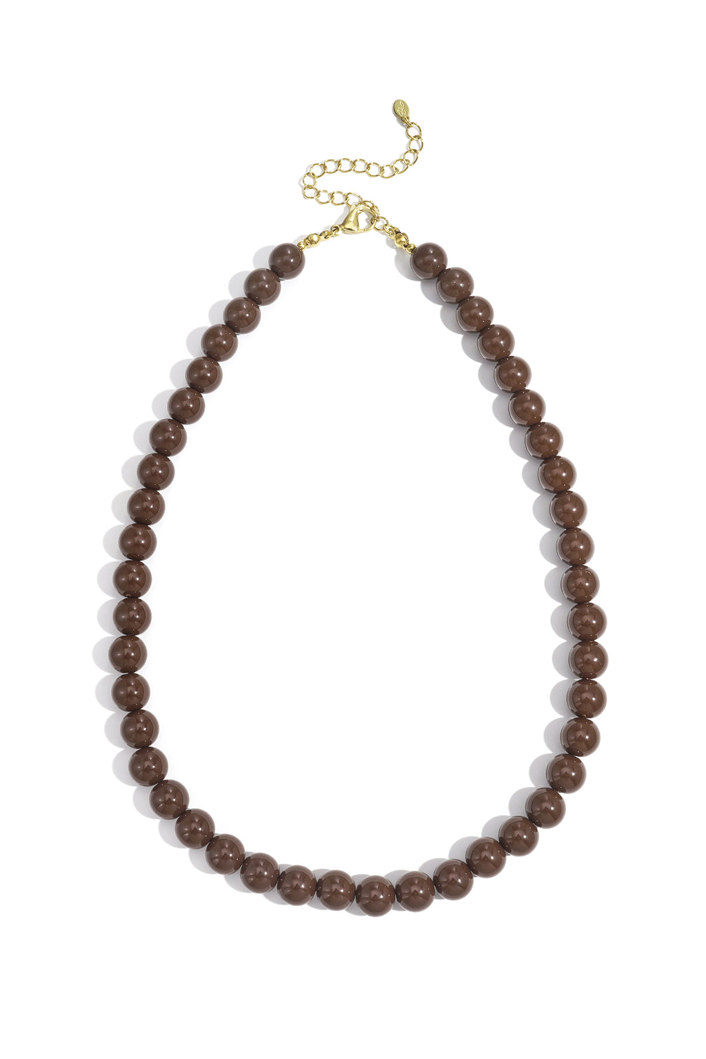 Ketting met medium kralen-10mm