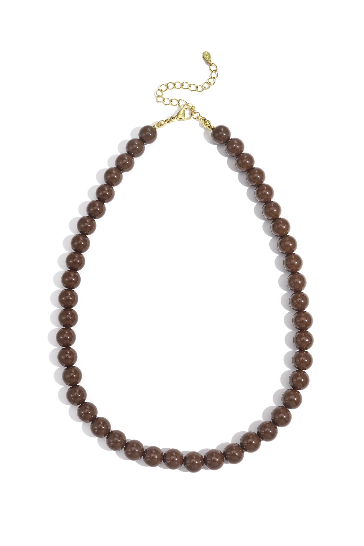 Ketting met medium kralen-10mm
