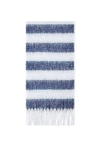 Wintersjaals met strepen, casual, polyester, dagelijkse accessoires