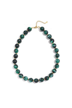 Kralenketting met goude kraaltjes 13.5mm