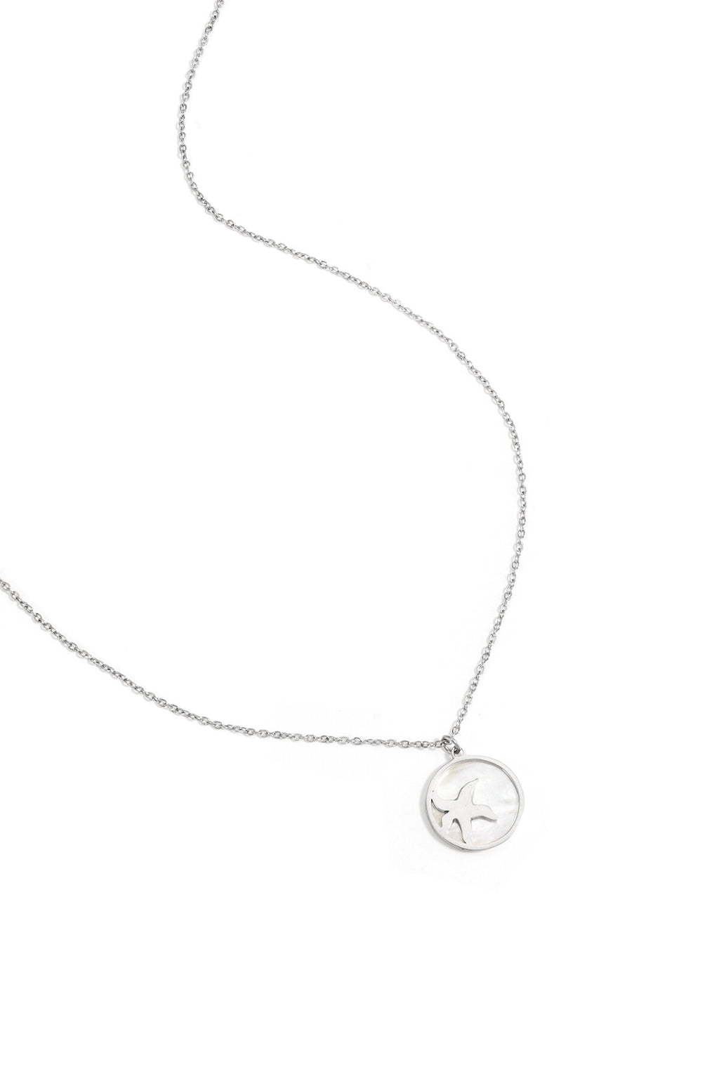 Ketting met zeester in cirkel